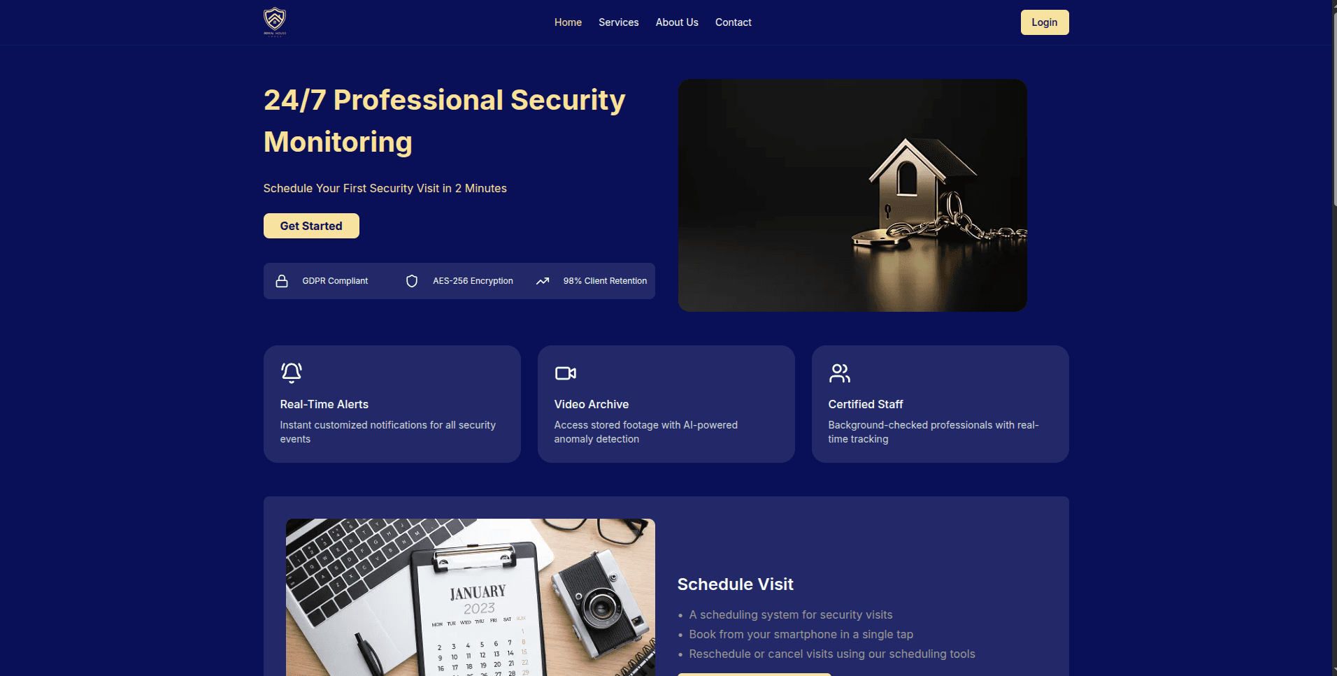 Royal House Check - Security Service